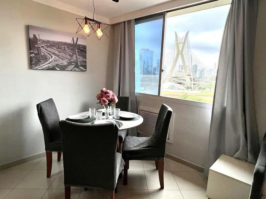Apto Flat No Morumbi Com Vista Incrivel ! São Paulo Brasil